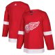 Men's Detroit Red Wings adidas Red Home Blank Jersey