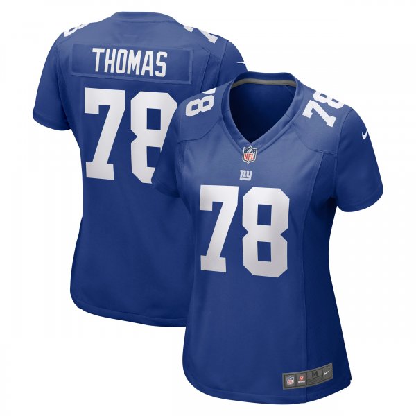 Women's New York Giants Andrew Thomas Nike Royal Game Jersey