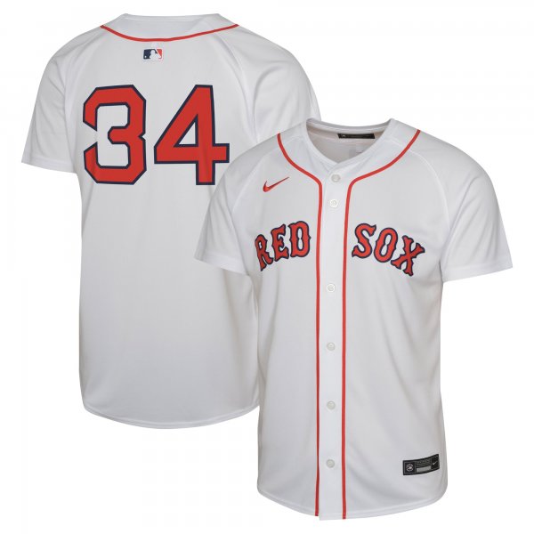 Youth Boston Red Sox David Ortiz Nike White Home Limited Jersey