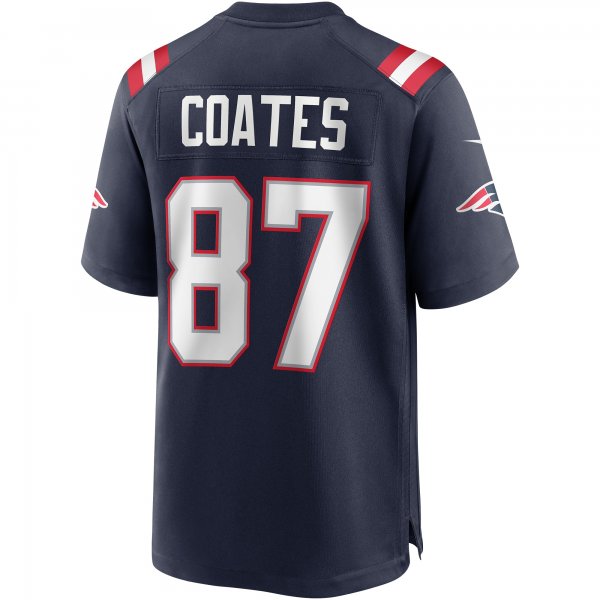 Men's New England Patriots Ben Coates Nike Navy Game Retired Player Jersey