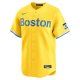 Men's Boston Red Sox  Nike Gold City Connect Limited Jersey