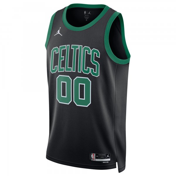 Unisex Boston Celtics Jordan Brand Black 2022/23 Swingman Custom Jersey - Statement Edition