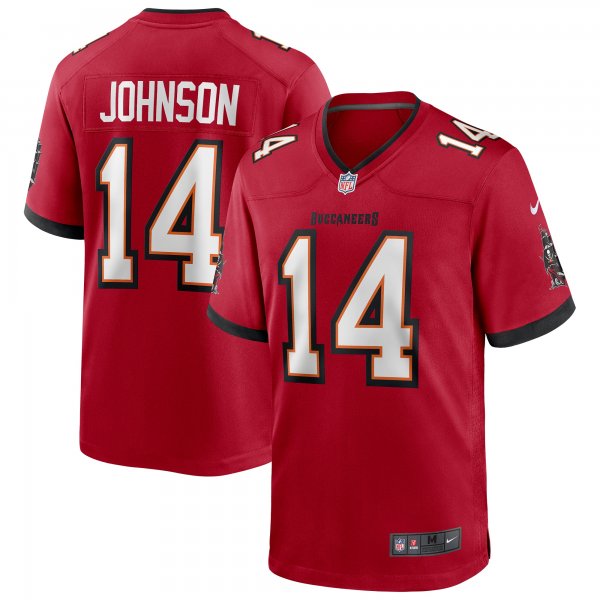 Men's Tampa Bay Buccaneers Brad Johnson Nike Red Game Retired Player Jersey