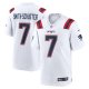 Youth Nike #7 JuJu Smith-Schuster White New England Patriots Limited Player Jersey