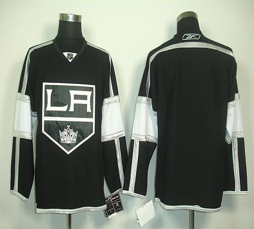 Los Angeles Kings Blank Black Home Stitched NHL Jersey