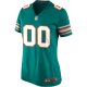 Women's Nike Aqua Miami Dolphins Alternate Custom Game Jersey