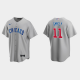 Men's Chicago Cubs #11 Drew Smyly Gray Road MLB Jersey