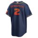 Men's Houston Astros Alex Bregman Nike Navy City Connect Replica Player Jersey