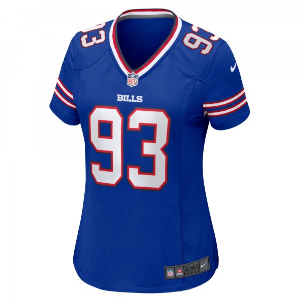 Women's Buffalo Bills DeShawn Williams Nike  Royal Team Game Jersey