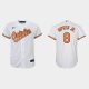 Men's Baltimore Orioles #8 Cal Ripken Jr. White Home Nike MLB Jersey