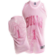 Chicago Bulls #1 Derrick Rose Pink Women Fashion Stitched NBA Jersey