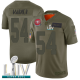 San Francisco 49ers #54 Fred Warner Camo Super Bowl LIV Bound Men's Stitched NFL Limited 2019 Salute To Service Jersey