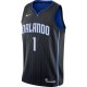 Men's Orlando Magic Jonathan Isaac Nike Black Swingman Jersey - Icon Edition