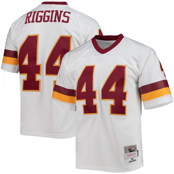 Men's Washington Football Team John Riggins Mitchell & Ness White Legacy Replica Jersey