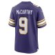 Men's Minnesota Vikings J.J. McCarthy Nike Purple 2nd Alternate 2024 NFL Draft First Round Pick Player Game Jersey