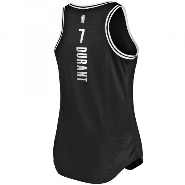 Women's Brooklyn Nets Kevin Durant Fanatics Black Fast Break Tank Jersey - Icon Edition