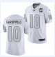 Men's Nike Las Vegas Raiders #10 Jimmy Garoppolo White Vapor Limited NFL Jersey