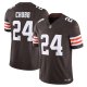 Men's Cleveland Browns Nick Chubb Nike Brown Vapor F.U.S.E. Limited Jersey