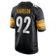 Men's Pittsburgh Steelers James Harrison Nike Black Retired Game Jersey