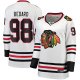 Women's Chicago Blackhawks Connor Bedard Fanatics White Away Premier Breakaway Player Jersey