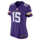 Women's Minnesota Vikings Joshua Dobbs Nike  Purple  Game Jersey