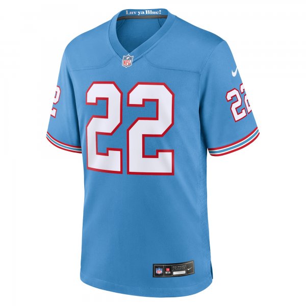 Youth Tennessee Titans Derrick Henry Nike Light Blue Game Jersey