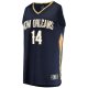 Men's New Orleans Pelicans Brandon Ingram Fanatics Navy Fast Break Replica Jersey - Icon Edition