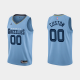 Men's Memphis Grizzlies #00 Custom 2022-23 Statement Edition Blue NBA Jersey