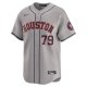 Men's Houston Astros Jose Abreu Nike Gray Away Limited Player Jersey