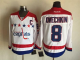 Washington Capitals #8 Alex Ovechkin White Alternate Stitched NHL Jersey