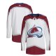 Men's Colorado Avalanche adidas White Away Primegreen Jersey