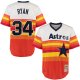 Men's Houston Astros Nolan Ryan Mitchell & Ness White Throwback Jersey