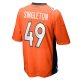 Men's Denver Broncos Alex Singleton Nike Orange Game Player Jersey