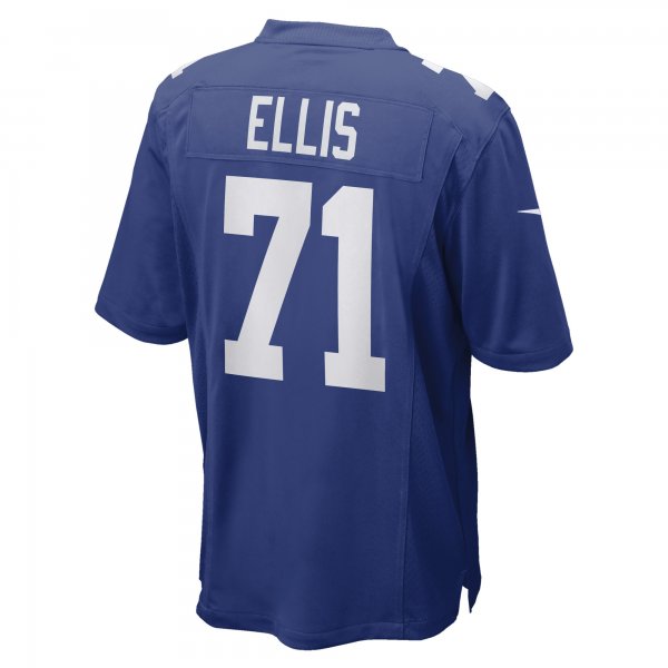 Men's New York Giants Justin Ellis Nike Royal Game Player Jersey