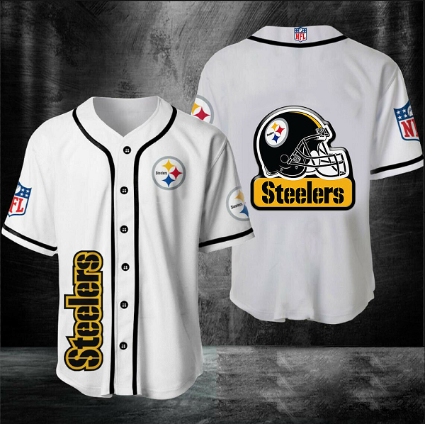 Pittsburgh Steelers NFL Stitched Fashion Baseball Legend Jersey