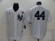 Men's Nike New York Yankees #44 Reggie Jackson White Cool Base MLB Stitched Jersey