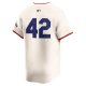 Men's San Francisco Giants  Nike Cream 2024 Jackie Robinson Day Home Limited Jersey