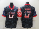 Men's Buffalo Bills #17 Josh Allen USA Camo 2020 Salute To Service Stitched NFL Nike Limited Jersey