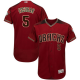 Women's Arizona Diamondbacks #5 Eduardo Escobar Sedona Red Flexbase Collection Stitched MLB Jersey