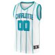 Men's Charlotte Hornets Fanatics White Fast Break Custom Replica Jersey - Association Edition