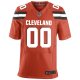 Men's Cleveland Browns Nike Orange Custom Alternate Elite Jersey