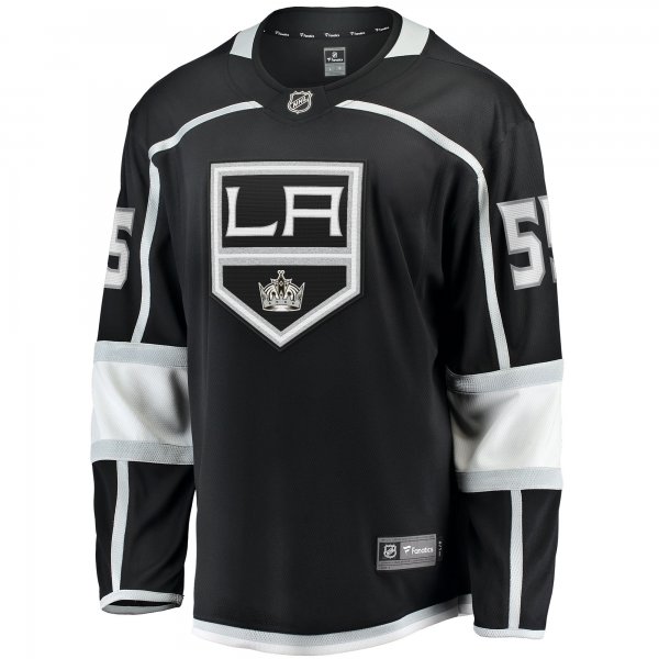 Men's Los Angeles Kings Quinton Byfield Fanatics Black Home Team Breakaway Player Jersey