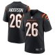 Men's Cincinnati Bengals Tycen Anderson Nike Black Game Player Jersey