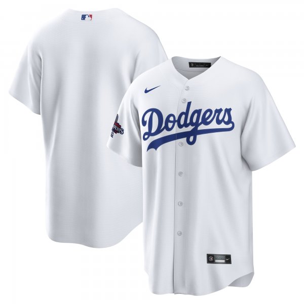 Men's Los Angeles Dodgers Nike White 2024 World Series Champions Home  Jersey