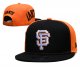 San Francisco Giants's orange and black cap