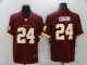 Men's Washington Redskins #24 Antonio Gibson Burgundy Red NEW 2020 Vapor Untouchable Stitched NFL Nike Limited Jersey