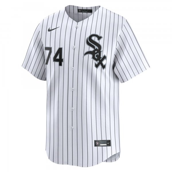 Men's Chicago White Sox Eloy Jimenez Nike White Home Limited Player Jersey