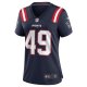 Women's New England Patriots Joe Cardona Nike Navy Game Jersey