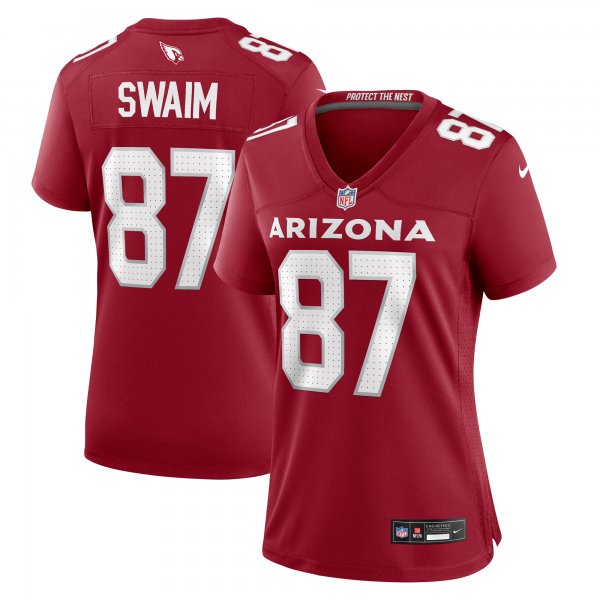 Women's Arizona Cardinals Geoff Swaim Nike  Cardinal Team Game Jersey