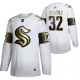 Seattle Kraken 32nd Club White Golden Edition Limited Jersey